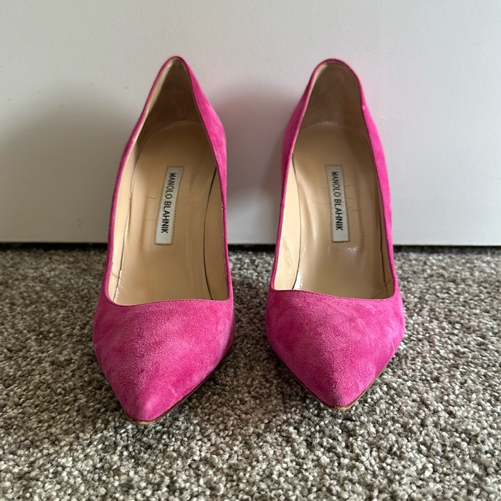 Manolo Blahnik BB 90 mm pumps size 40 1/2